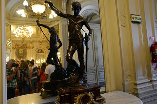 60 Statue Of A Boy With Sword Casa Rosado Buenos Aires